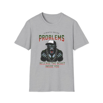 Fights Solve Problems T-shirt