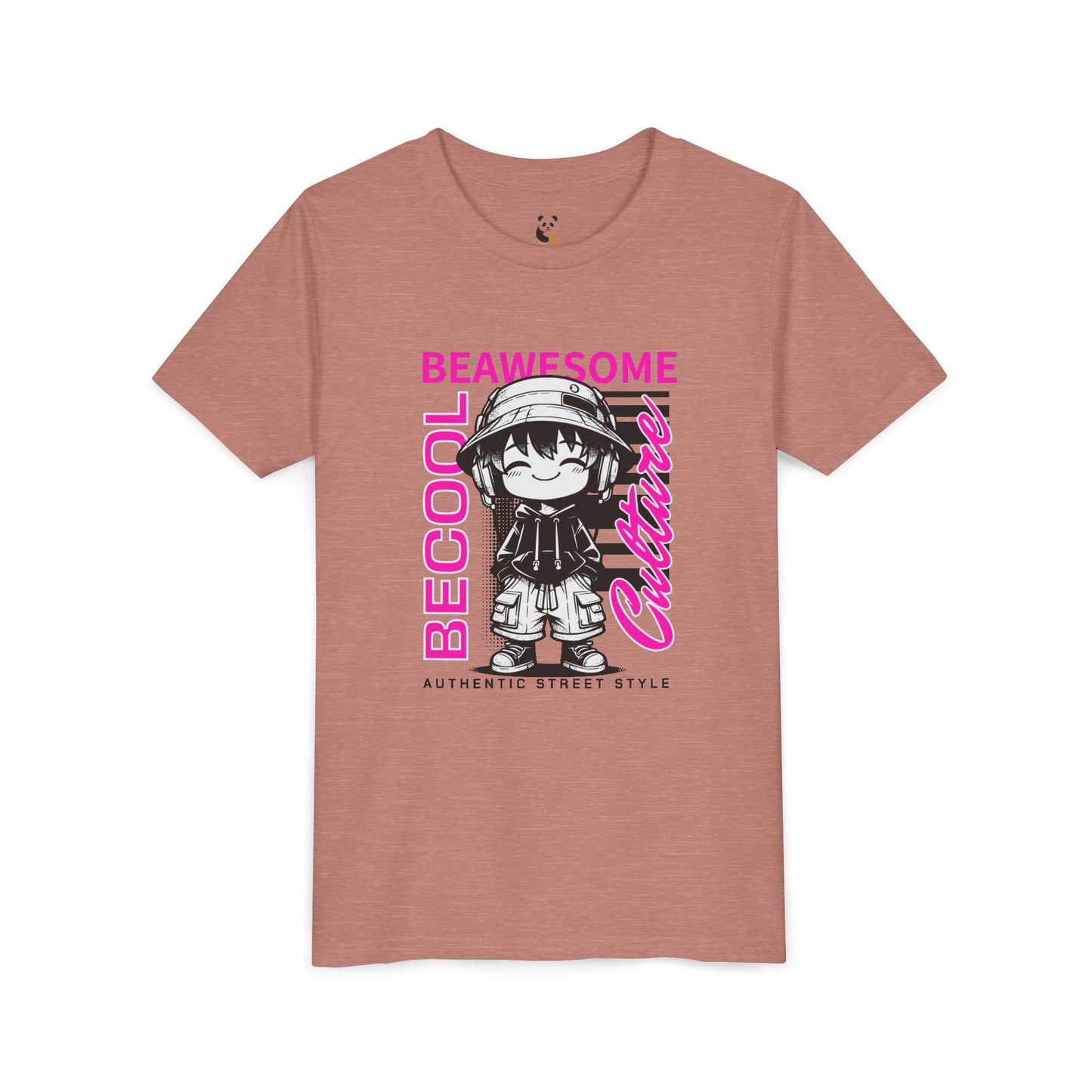 Youth T-Shirt - Be Cool Be Awesome Design