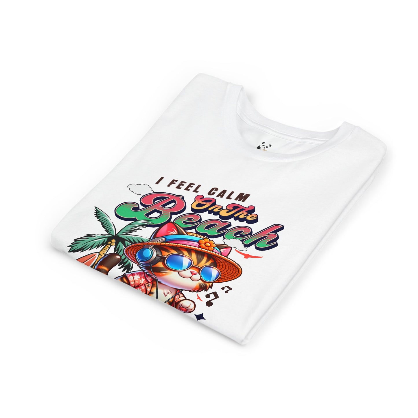 Cat Beach Youth Tee