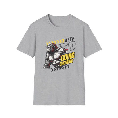 Gorilla Bodybuilding - Keep Growing T-shirt
