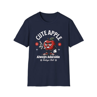 Cute Apple with Gun T-Shirt