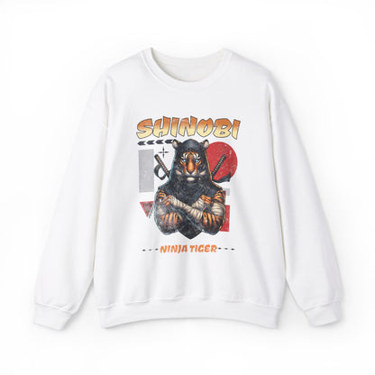 Tiger Ninja Sweatshirt Japanese Style