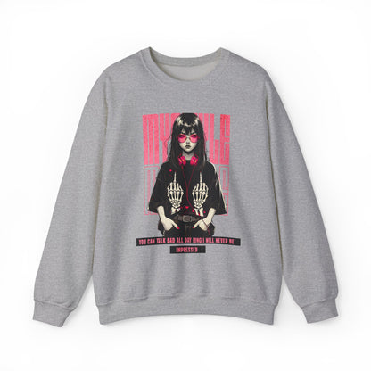 Crewneck Sweatshirt - Stylish Girl Design