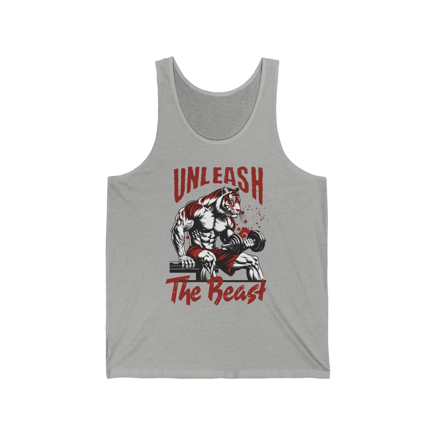 Tiger Lifting Weight Tank Top