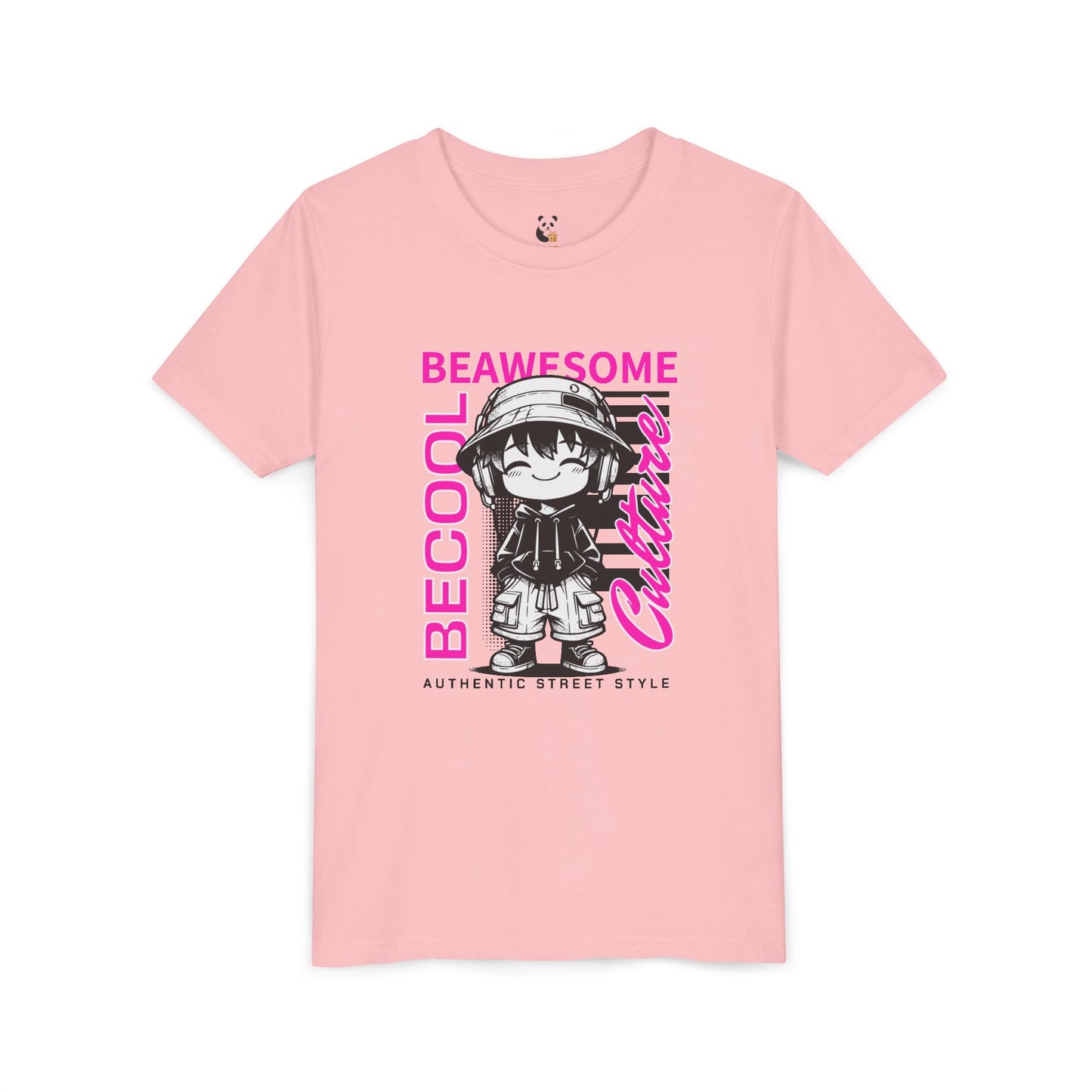 Youth T-Shirt - Be Cool Be Awesome Design