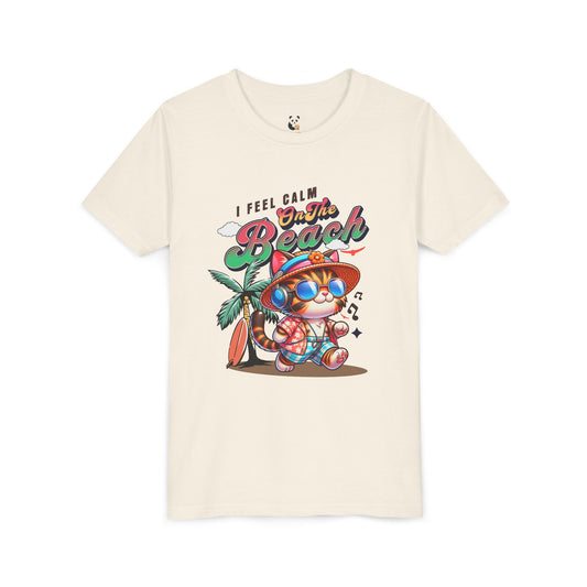 Cat Beach Youth Tee