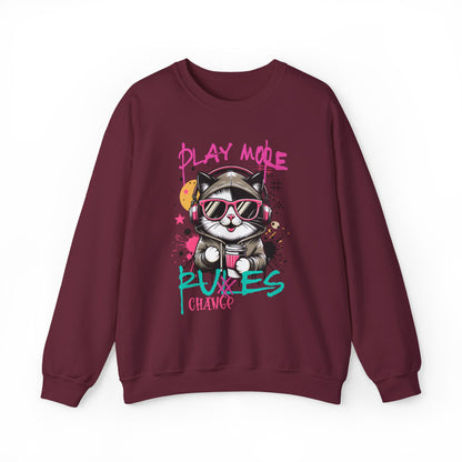 Cute Graffiti Cat Sweatshirt