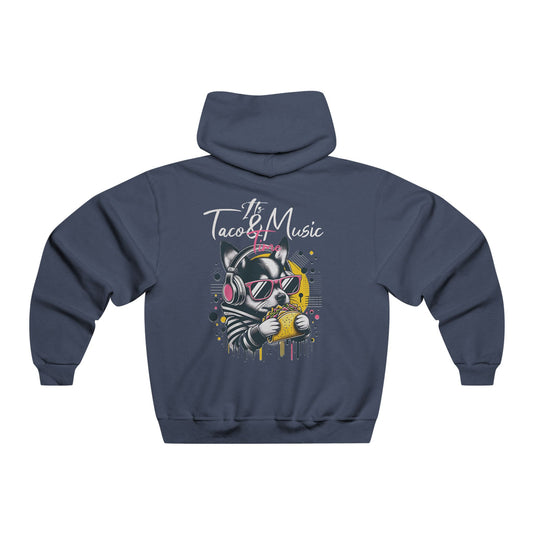 Hooded Sweatshirt Graffiti Style