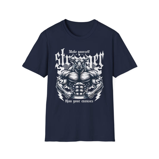 Gym Motivation - Make Yourself Stronger T-Shirt
