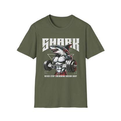 Shark Gym Bodybuilding T-Shirt