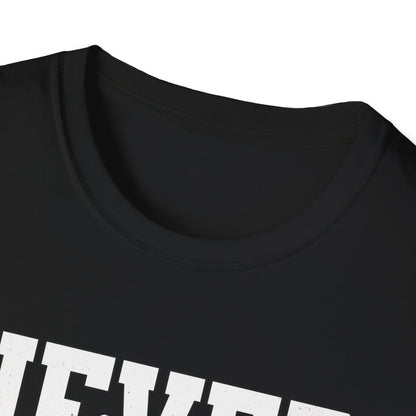 Never Give Up Tiger Fitness Motivation T-shirt