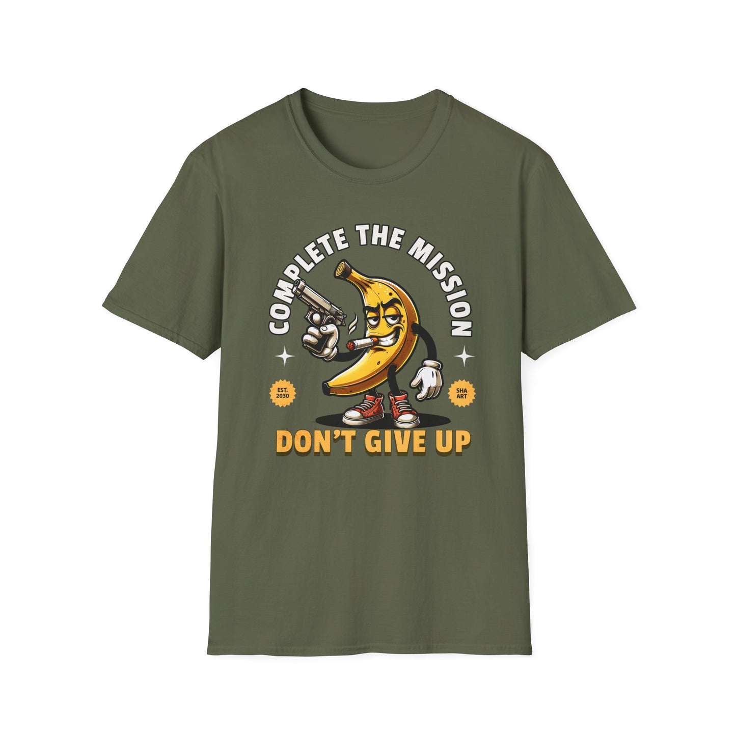 Banana Gun - Complete the Mission Unisex T-Shirt