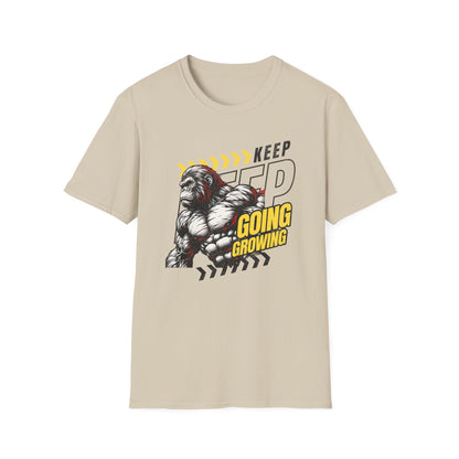 Gorilla Bodybuilding - Keep Growing T-shirt