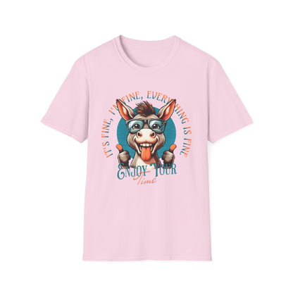 Donkey T-Shirt - Happy Donkey Design