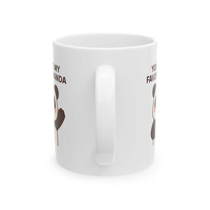 Coffee Mug - Cute Panda with Coffee Design