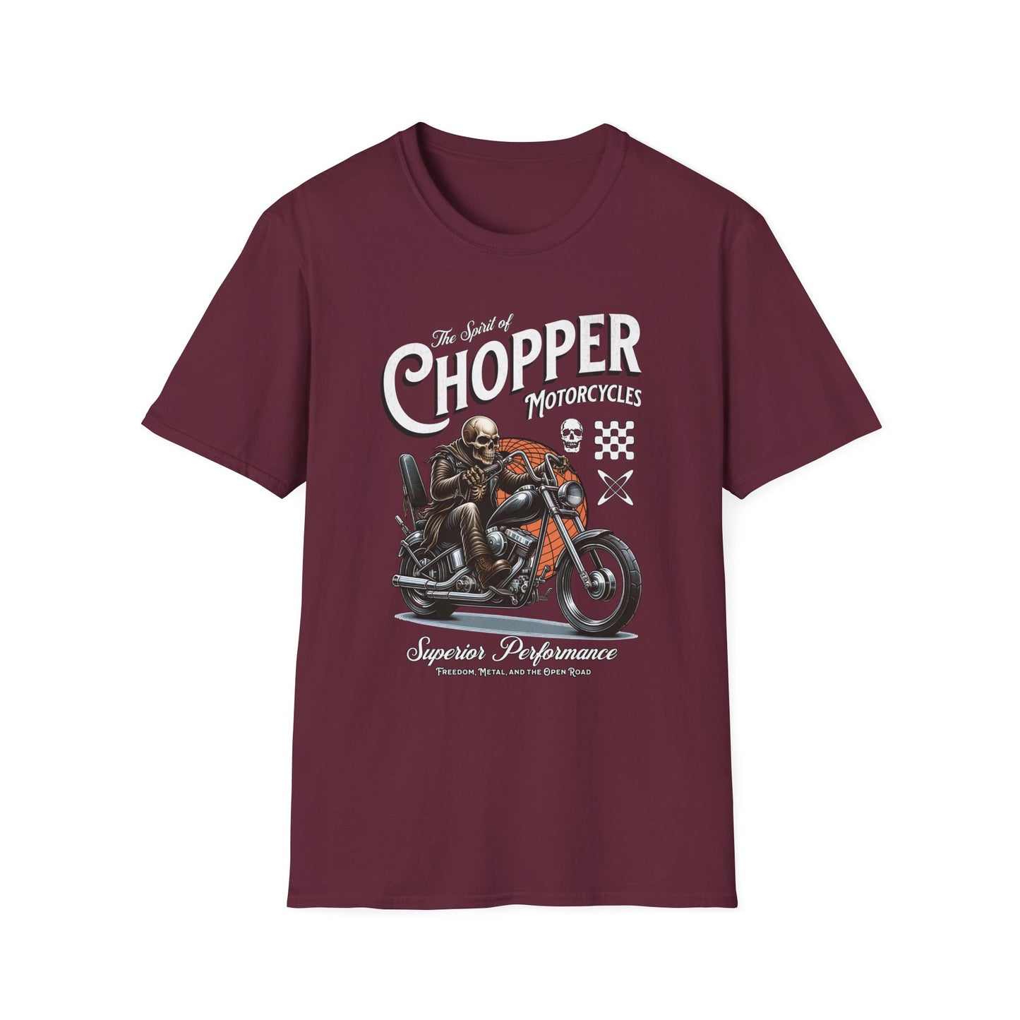 Chopper Motorcycle Unisex T-Shirt