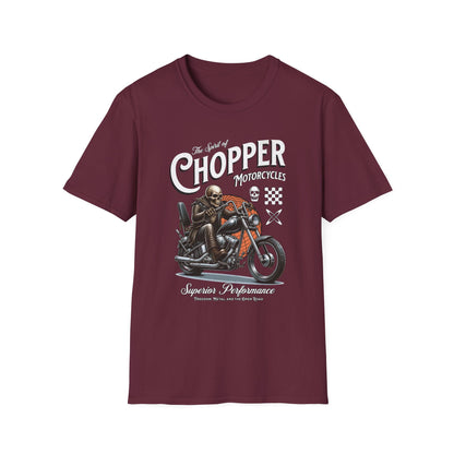 Chopper Motorcycle Unisex T-Shirt