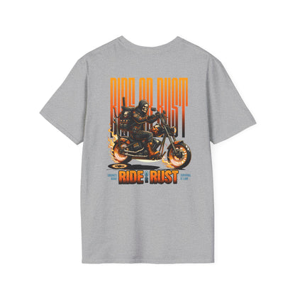 Skull Riding, Motorcycle Ride Unisex T-Shirt