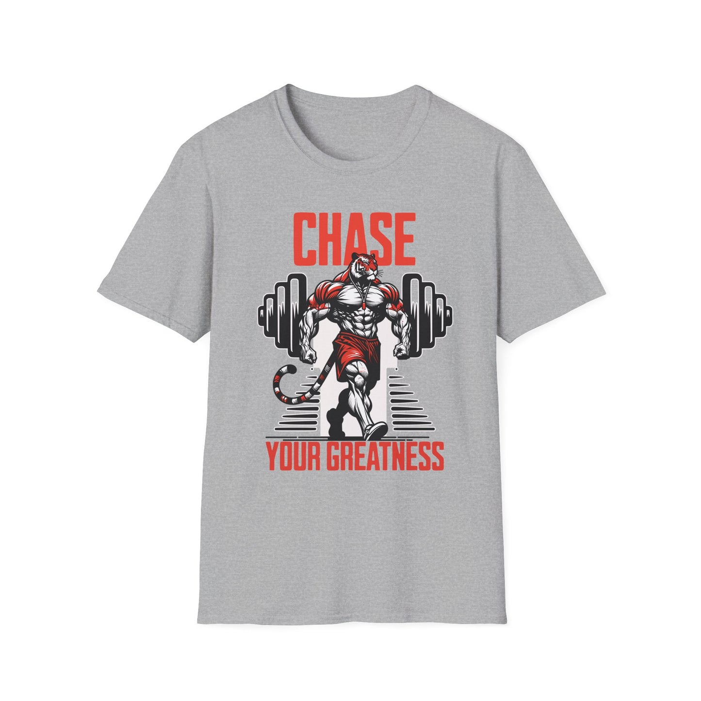 Motivational Tiger - Chase Your Greatness T-Shirt