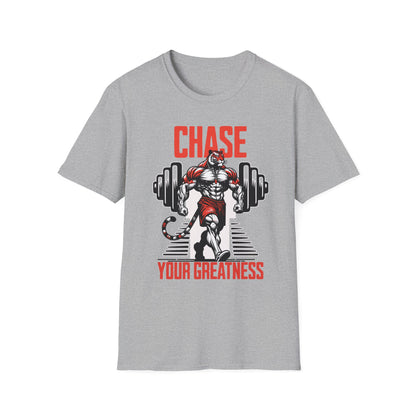 Motivational Tiger - Chase Your Greatness T-Shirt