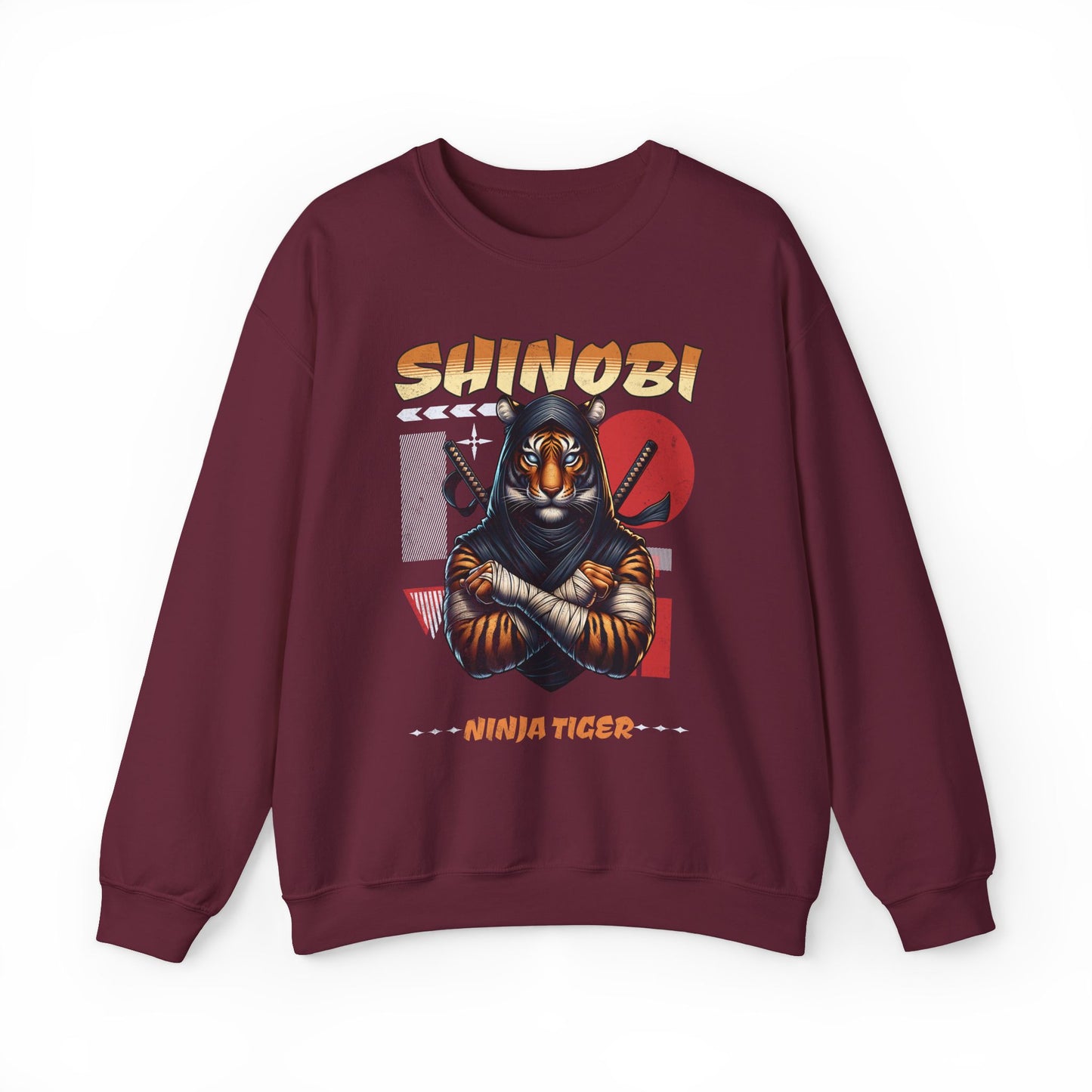 Tiger Ninja Sweatshirt Japanese Style
