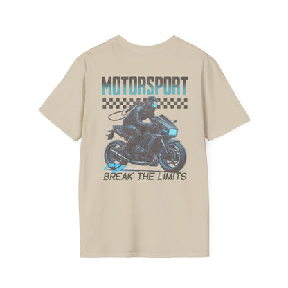 Break the Limits, Motorcycle Ride Unisex T-Shirt