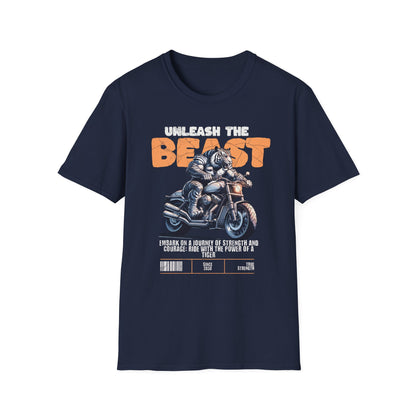 Unleash The Beast, Motorcycle Ride Unisex T-Shirt