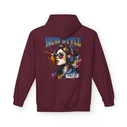 Stylish Girl Design Hoodie