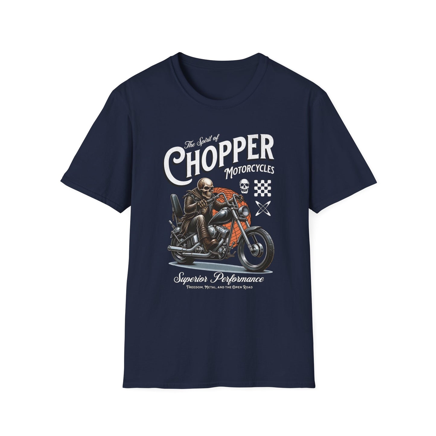 Chopper Motorcycle Unisex T-Shirt