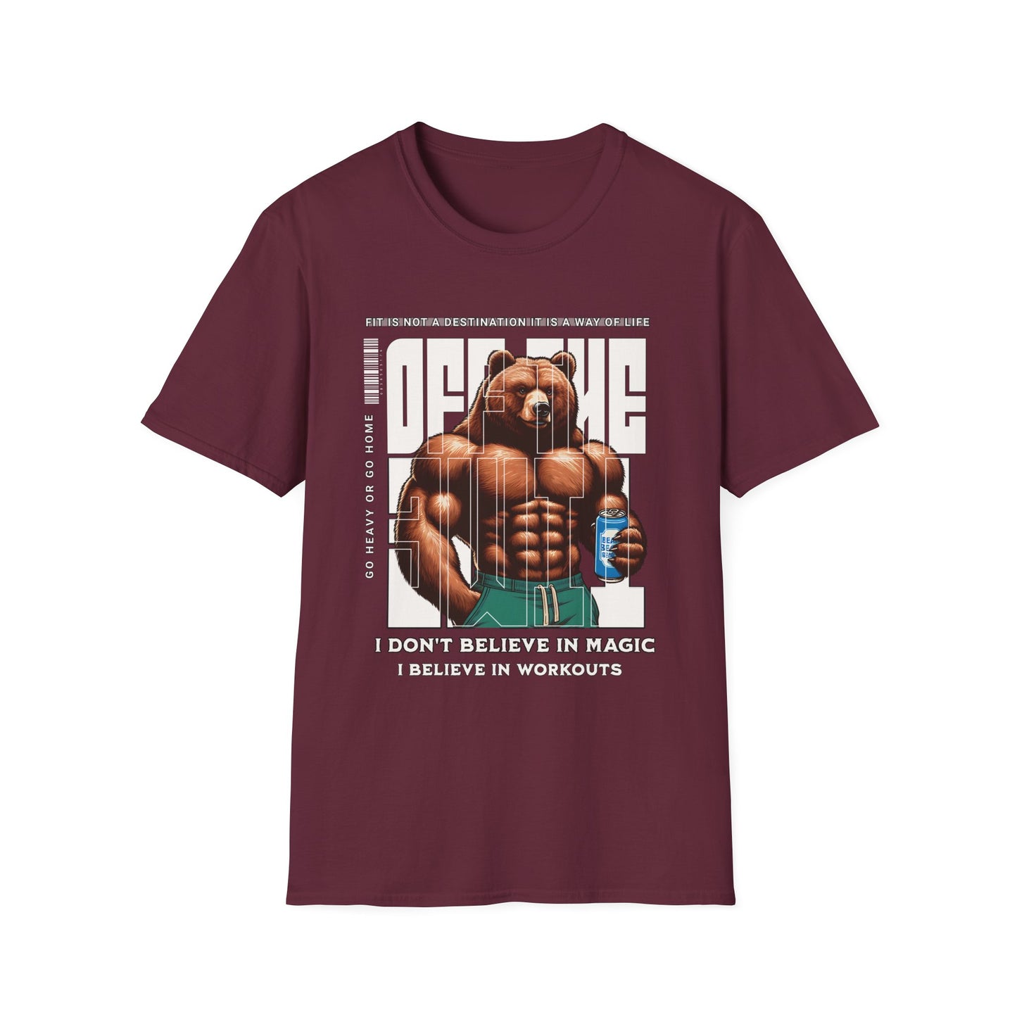 Fitness Time Motivational Workout T-Shirt