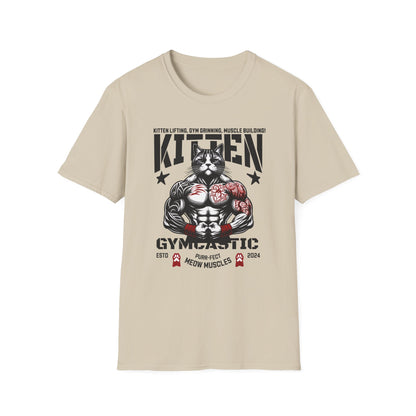 Cat Bodybuilding T-Shirt