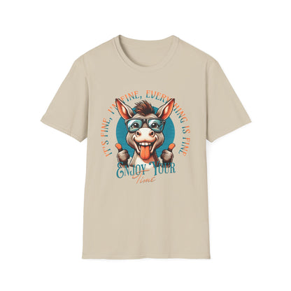 Donkey T-Shirt - Happy Donkey Design