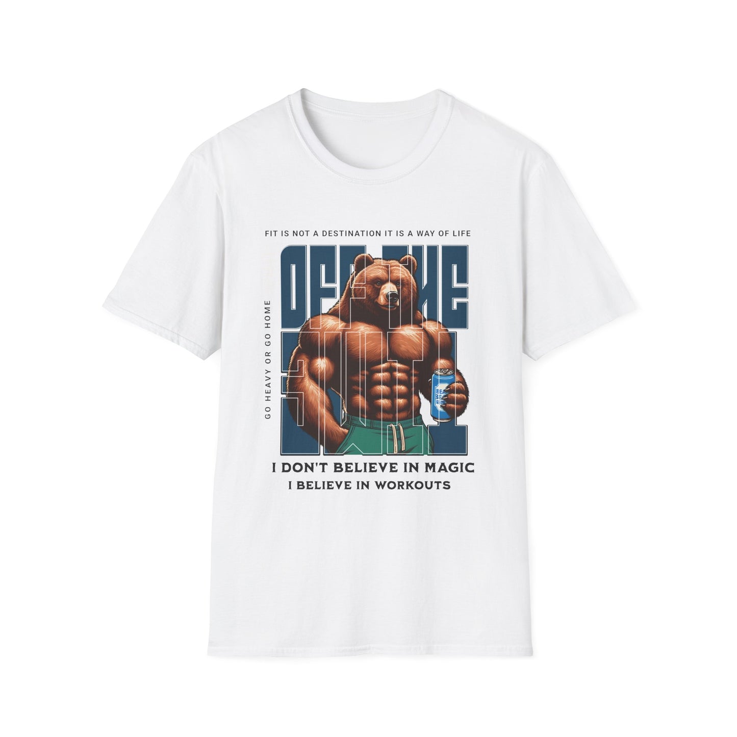 Fitness Time Motivational Workout T-Shirt