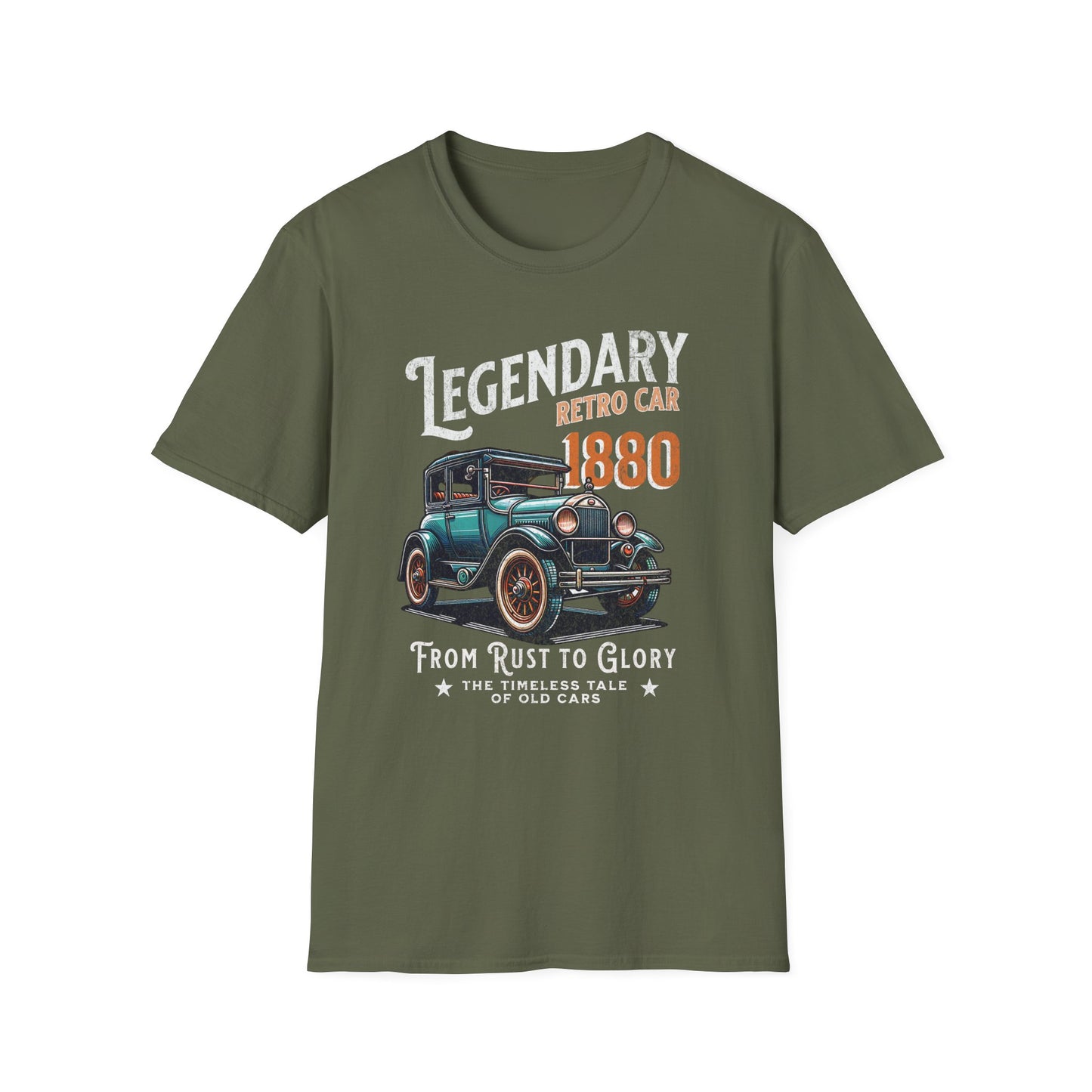 Legendary Retro Car Unisex T-Shirt