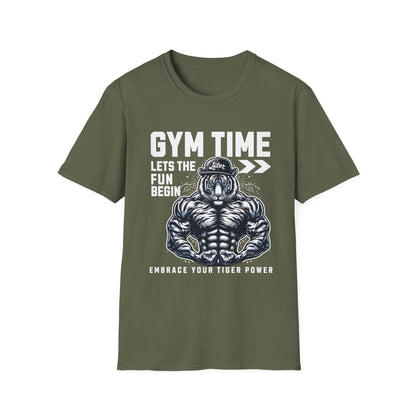 Tiger Gym Time Unisex T-Shirt