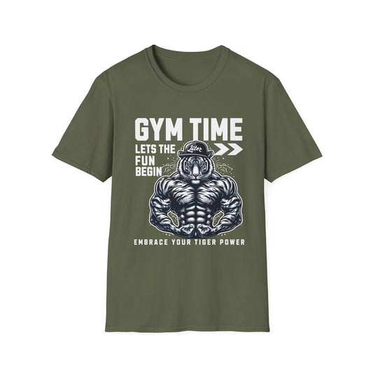 Tiger Gym Time Unisex T-Shirt