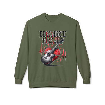 Music Heartbeat Crewneck Sweatshirt