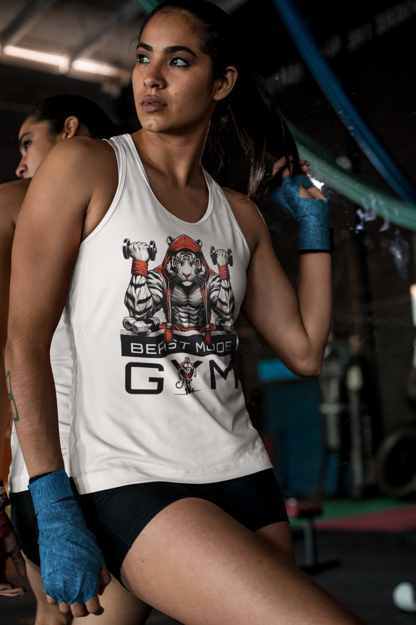Beast Mode Tiger Workout Tank Top