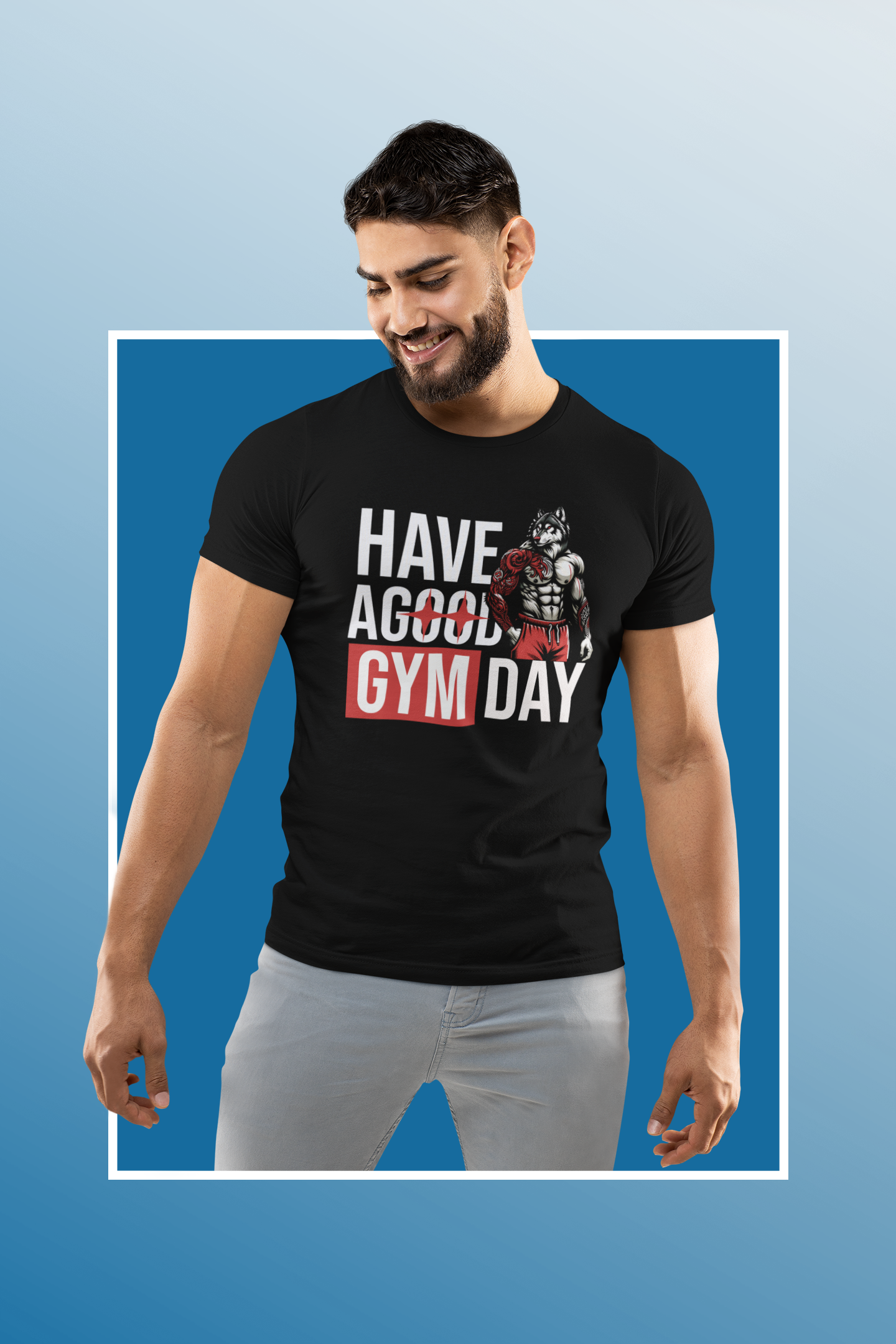 Wolf Fitness Unisex Jersey Short Sleeve Tee