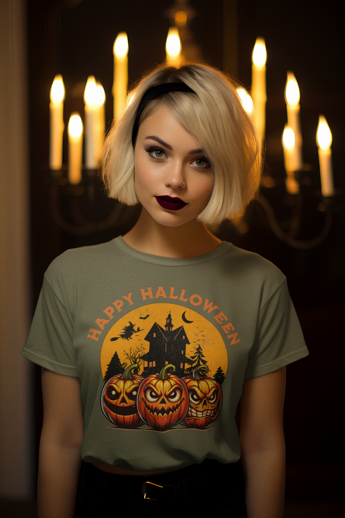 Halloween Pumpkin Tee