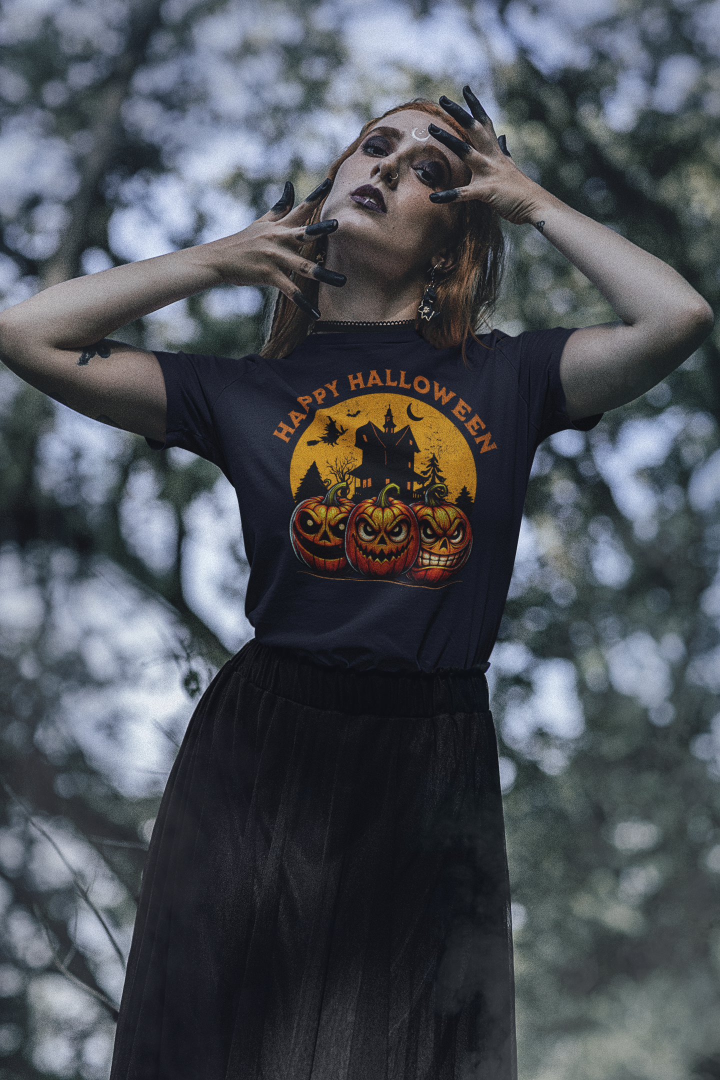 Halloween Pumpkin Tee