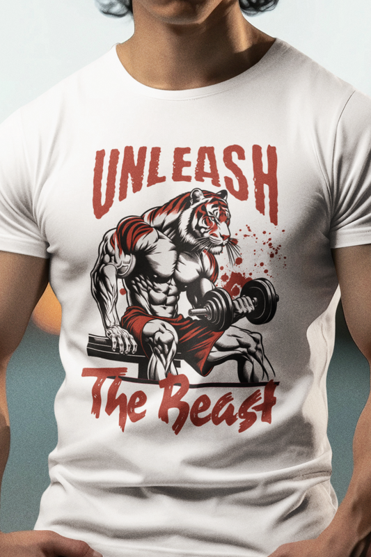 Tiger Gym Unisex - Unleash the Beast T-Shirt