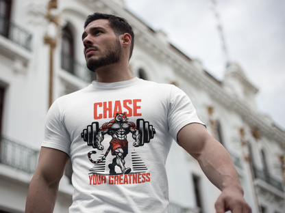 Motivational Tiger - Chase Your Greatness T-Shirt