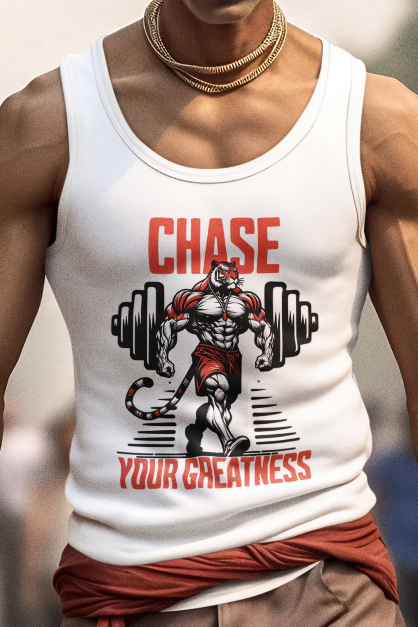 Tiger Bodybuilding Tank Top