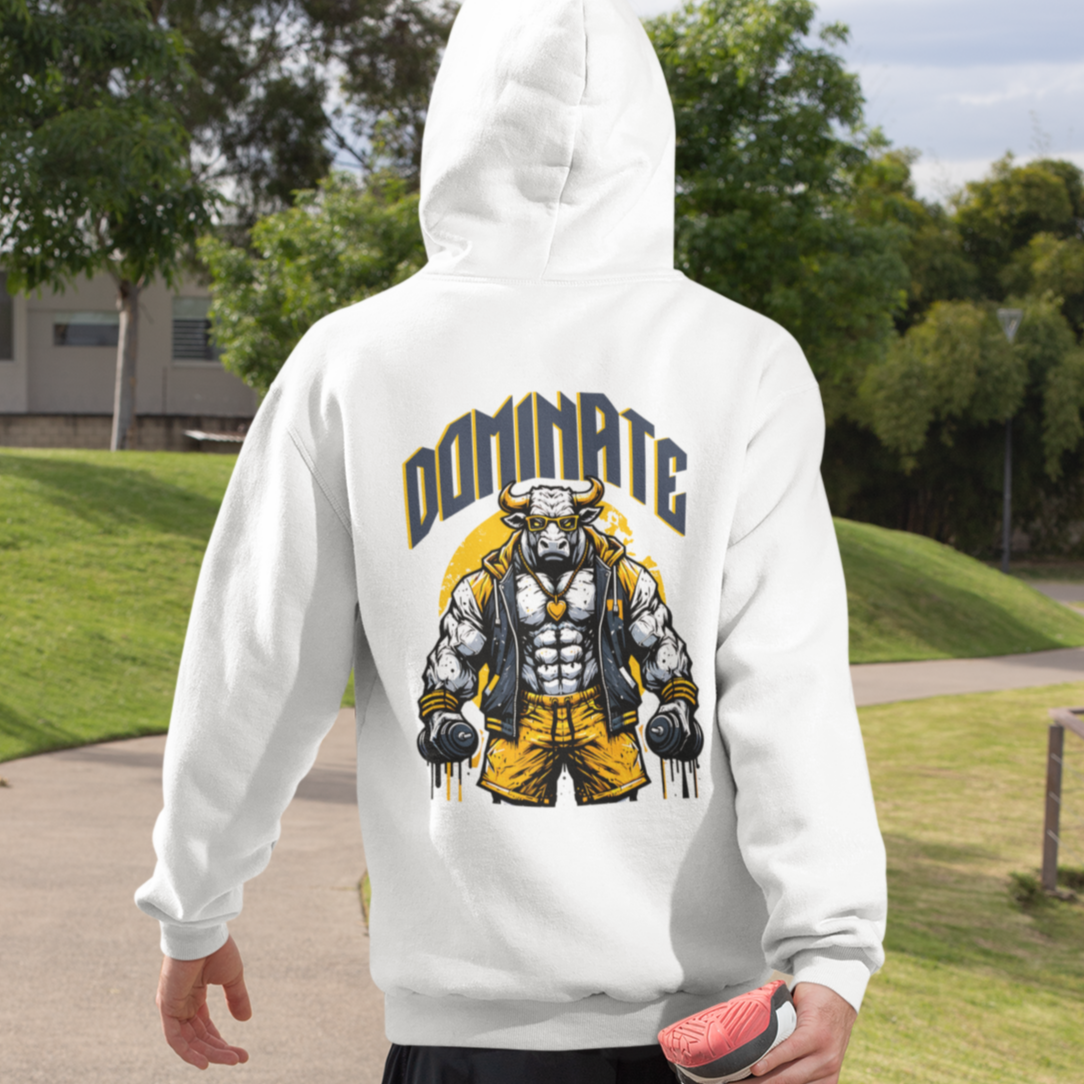 Hooded Sweatshirt - Fitness Bull Hoodie
