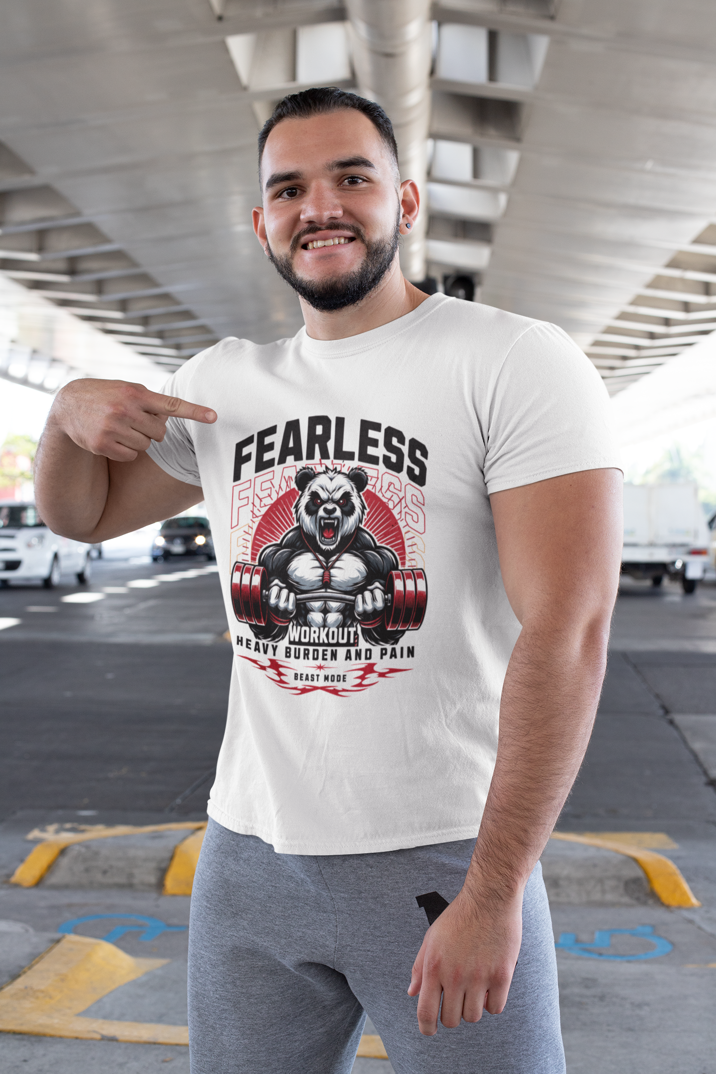 Panda Gym T-Shirt