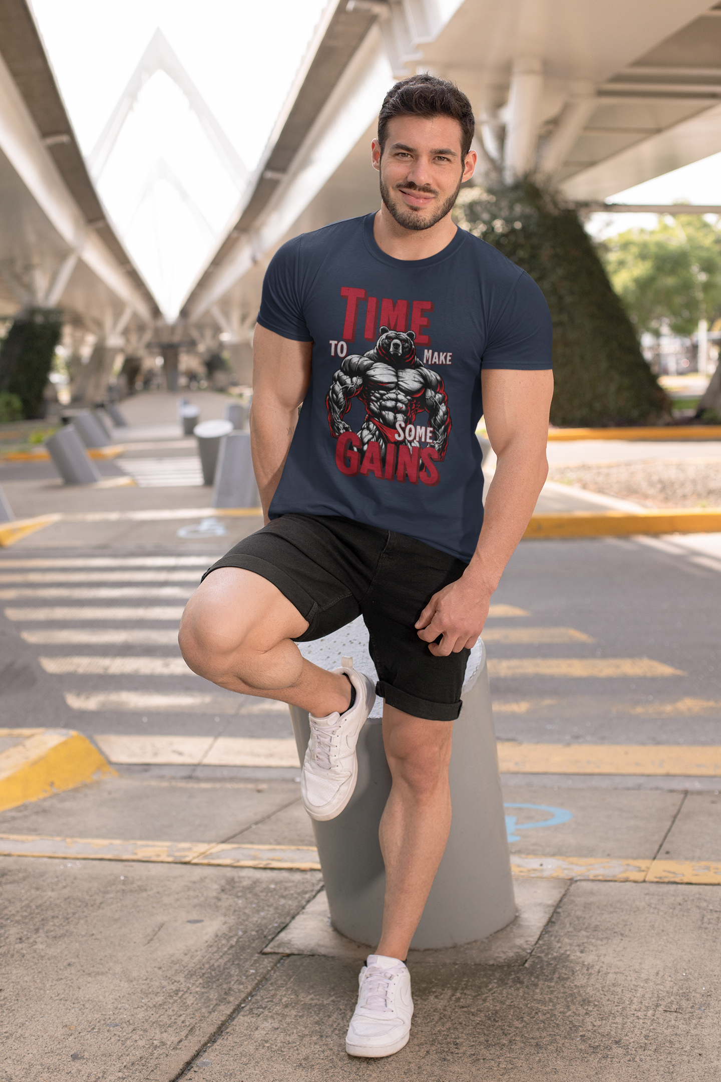 Bear Bodybuilding T-Shirt