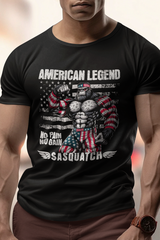 Bigfoot Bodybuilding T-Shirt