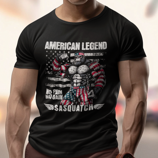 Bigfoot Bodybuilding T-Shirt