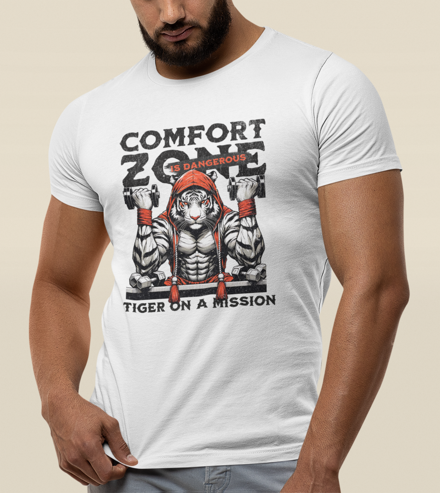 Tiger Gym Workout T-Shirt